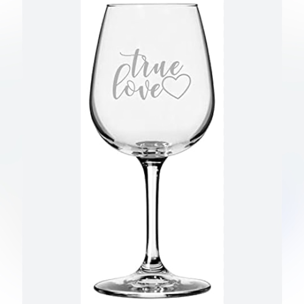 👠 Shoe Love is True Love wine glass, new in box